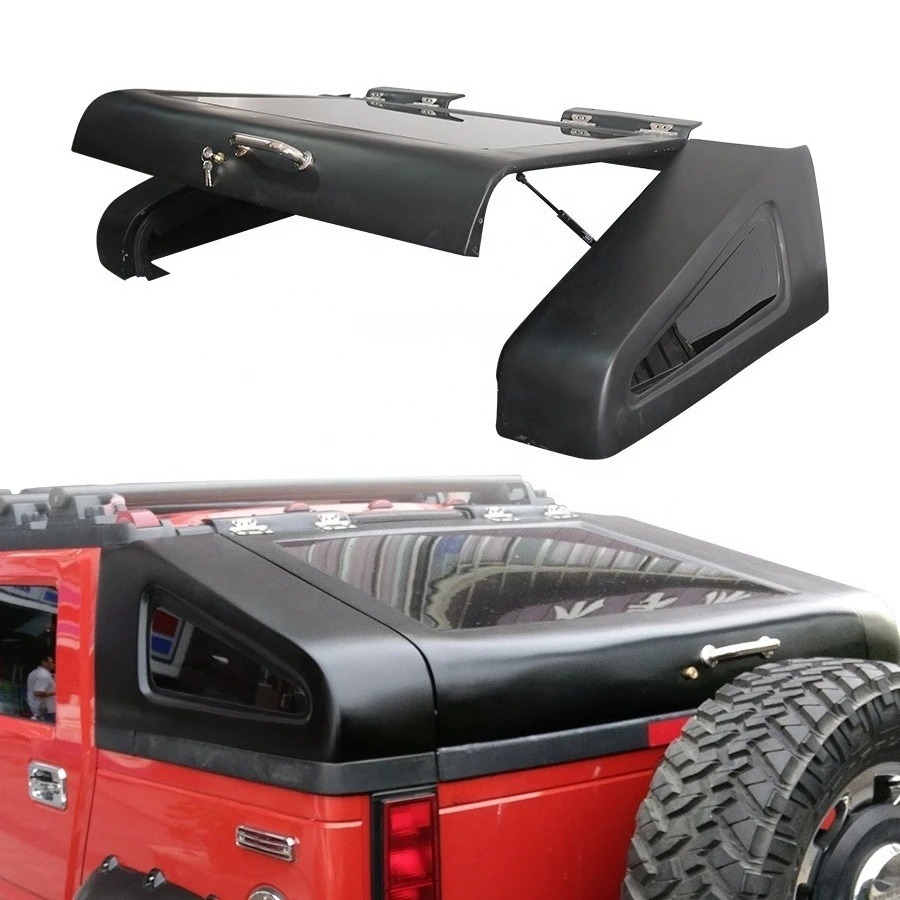 FRP Material Rigid Back Italic for H2 SUT 2003-2009 Trunk Cover Tonneau Cover Body Kit